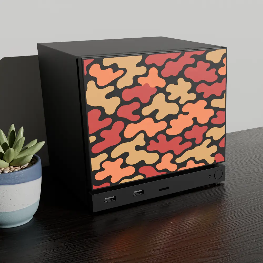 SCORCHED CAMO Plastic Faceplate for Steam Machine