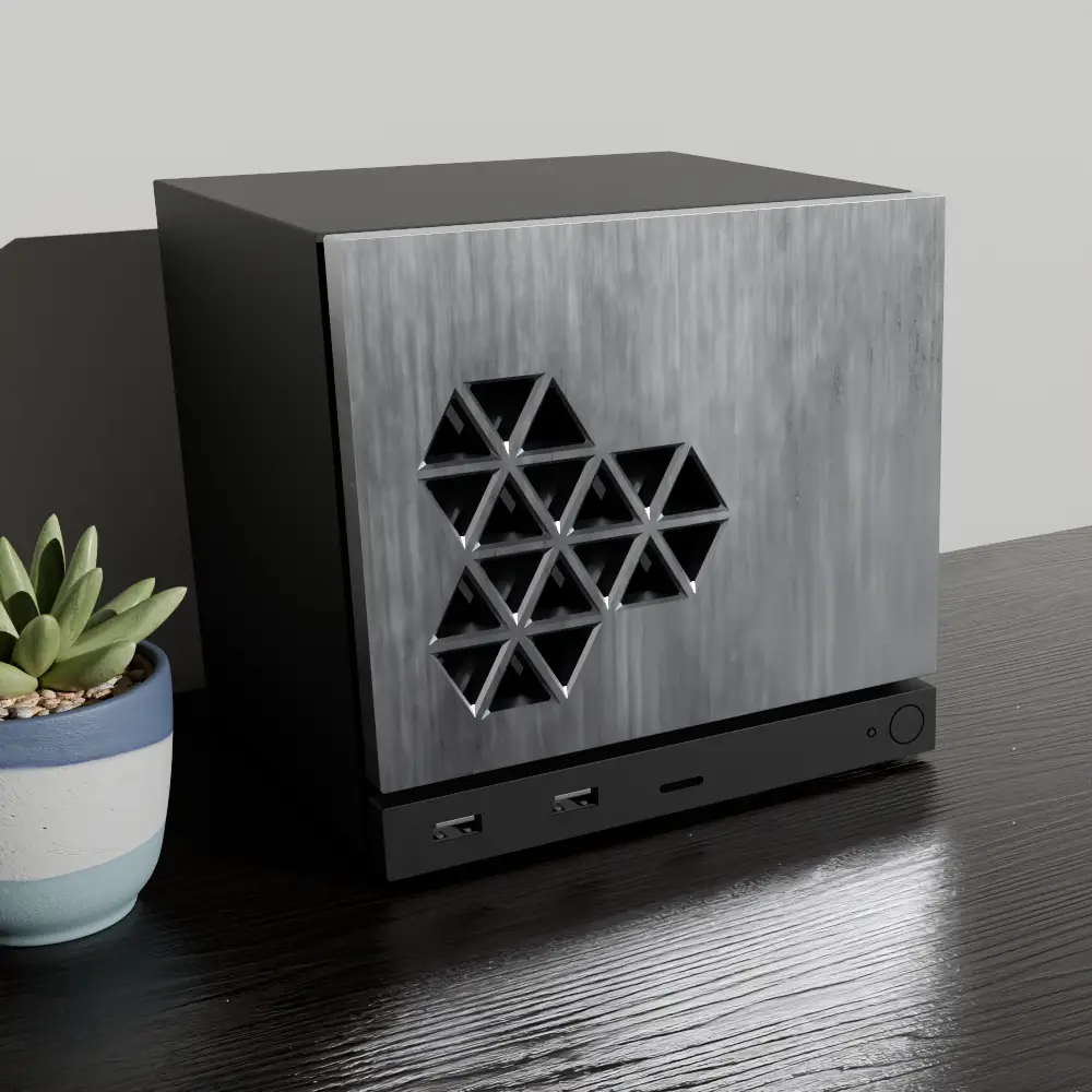 HEX-01 Solid Aluminum Faceplate for Steam Machine