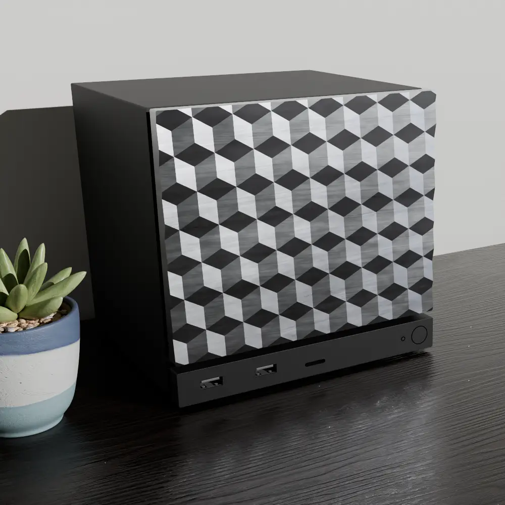 HEX-02 Solid Aluminum Faceplate for Steam Machine