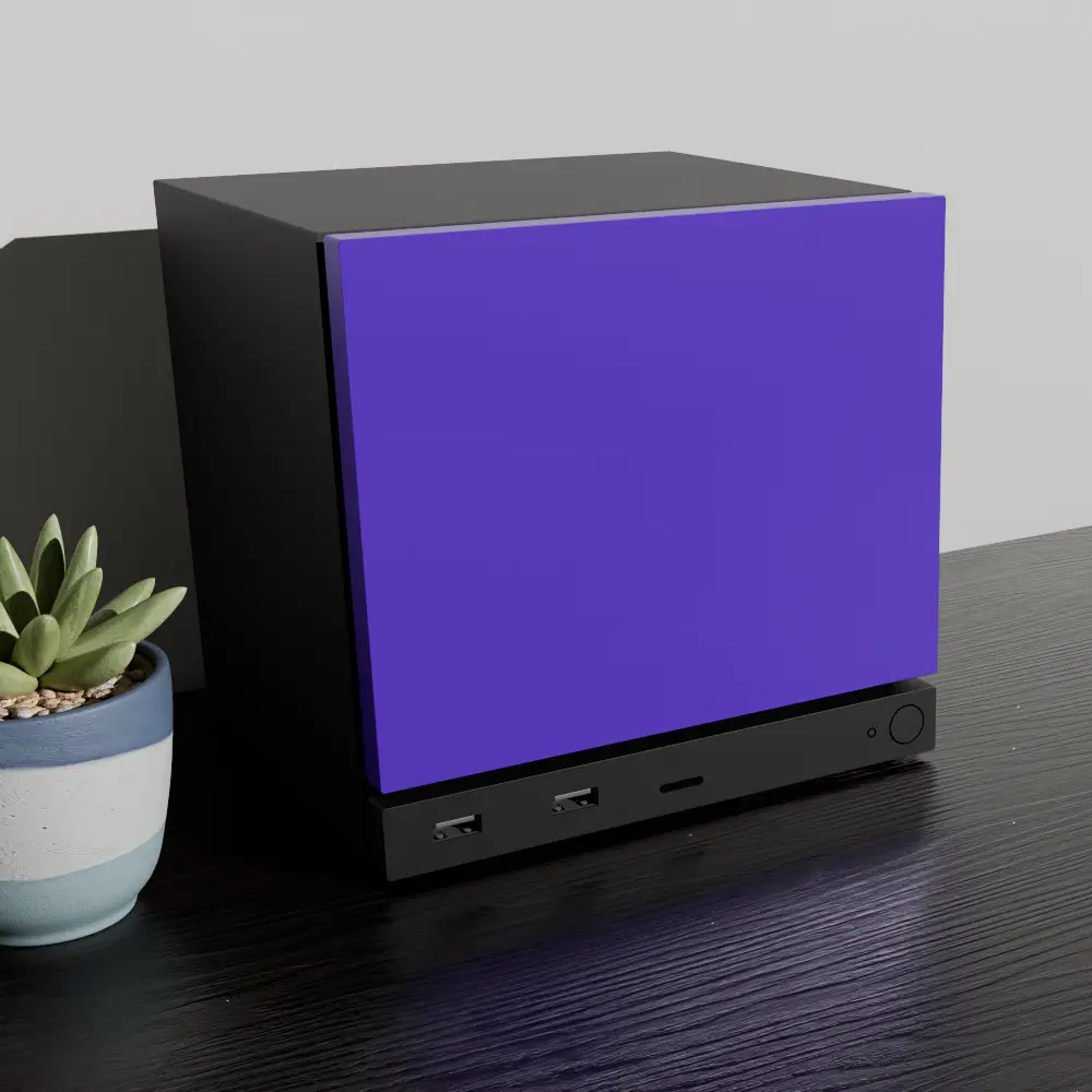 Original Ultraviolet Purple Plastic Faceplate for Steam Machine